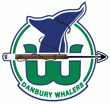 Danbury Whalers 2010 Unused Logo iron on transfers for T-shirts